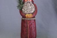 Paper Mache Belsnickel Candy Container