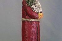 Paper Mache Belsnickel Candy Container