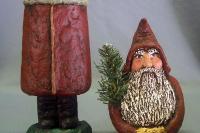 Paper Mache Belsnickel Candy Container