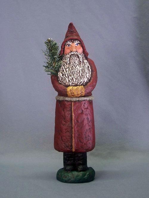 Paper Mache Belsnickel Candy Container