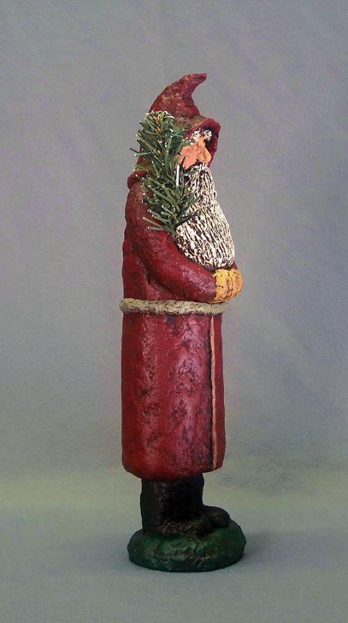 Paper Mache Belsnickel Candy Container